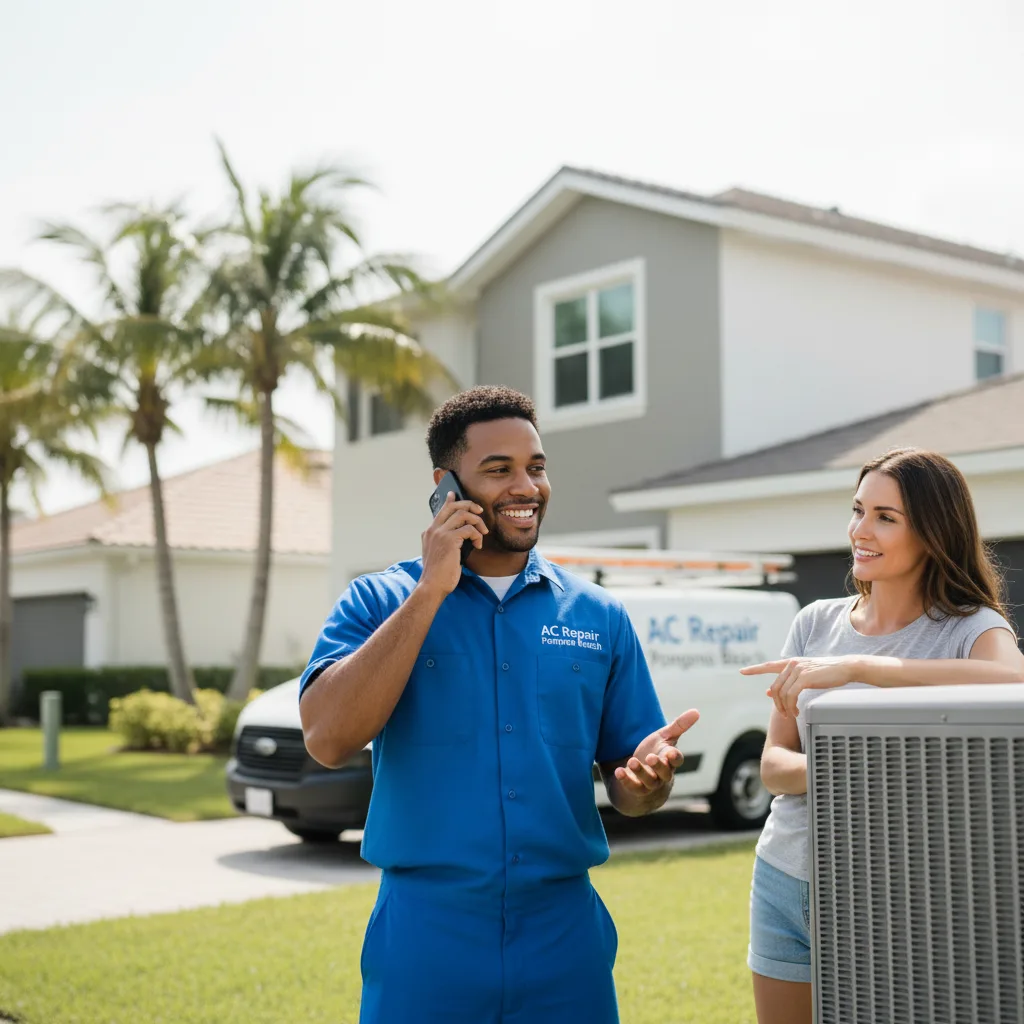 AC Repair Pompano Beach customer support in El Monte